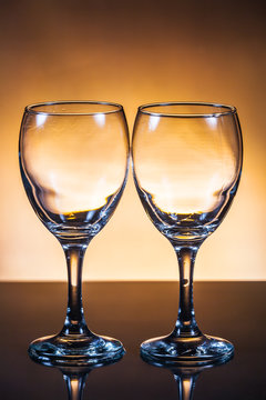 Cocktail glass set. 