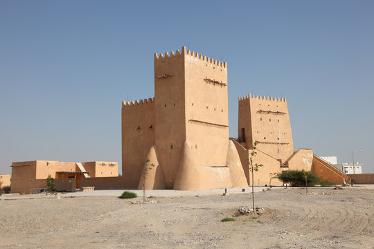 Historic Barzan Tower in Doha, Qatar, Middle East