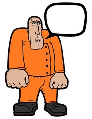 Prisoner man