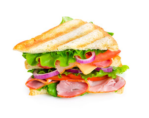 Sandwich with ham