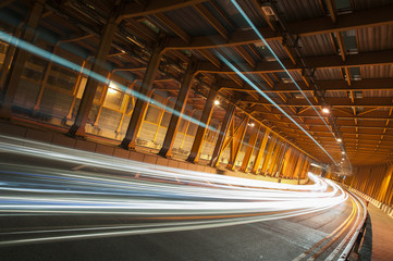 Traffic in Tunnel