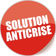 étiquette solution anticrise