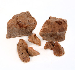 heap of raw chocolate