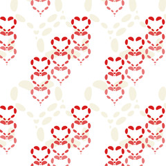 Hearts - seamless vector pattern