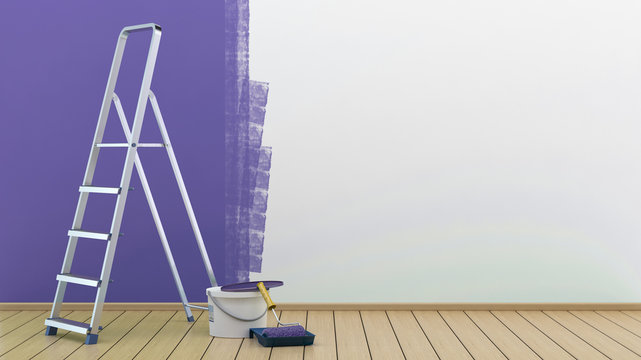 Painted wall
