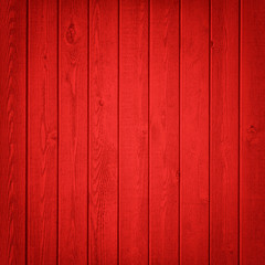 Old red wooden background