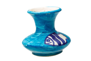 Blue vase