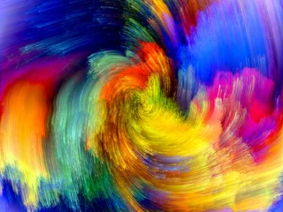 Photo sur Plexiglas Mélange de couleurs Arrangement coloré