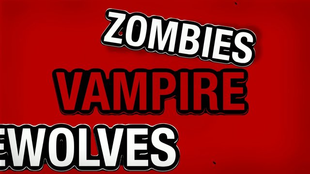 Vampire Werw&ouml;lfe Zombies