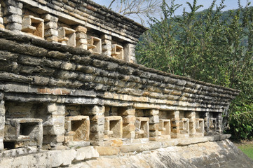 Fototapeta na wymiar Archeologicznym El Tajin, Veracruz (Meksyk)