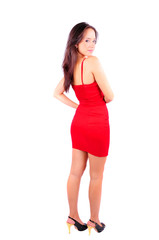 Fototapeta premium Red Dress