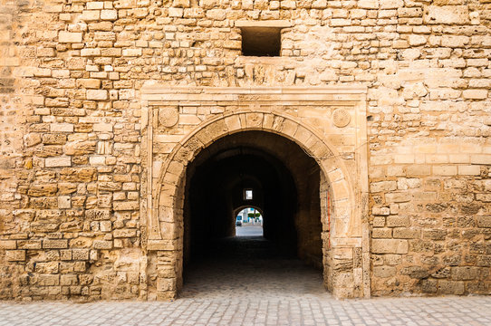 Slifa Kahla, Ancient Gate of the City of Mahdia, Tunisia