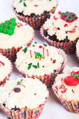 christmas cupcakes