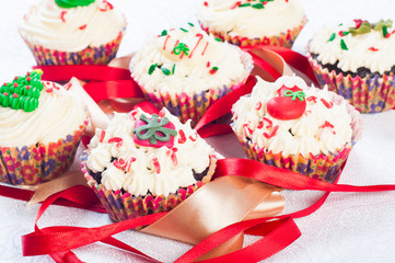 christmas cupcakes