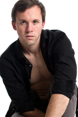 Fototapeta premium Well Dressed Man... Undressing