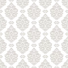 Behang Damask seamless pattern for design. © kozyrina