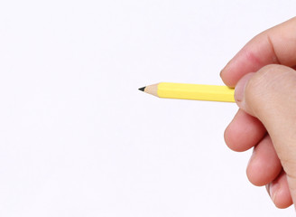 pencil writting something