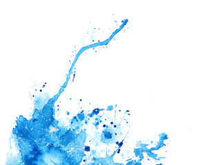 watercolor blue texture