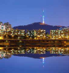 Fototapeta premium Seoul city