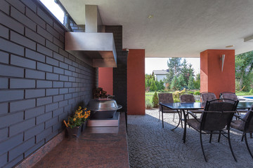 Luxurious terrace