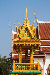 belfry in wat pranumwan thailand