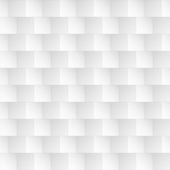 Abstract white seamless geometric pattern, texture