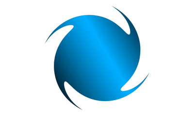 logo, spirale, galassia
