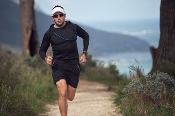 Fototapeta premium fitness man running
