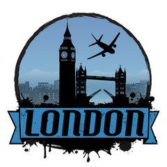 London vintage background