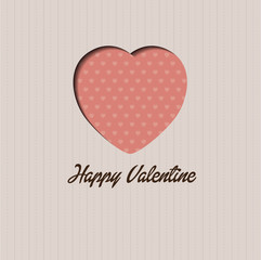 Happy Valentine Heart Background