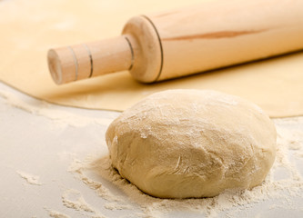 dough and rolling