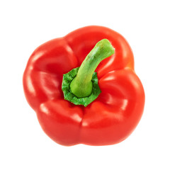 Sweet bell pepper isolated