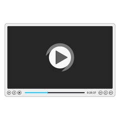 Flat Video Player