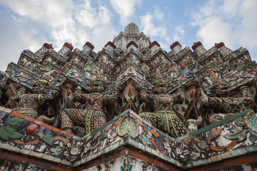 Prang, Wat Arun Ratchawararam Ratchawaramahawihan, thailand