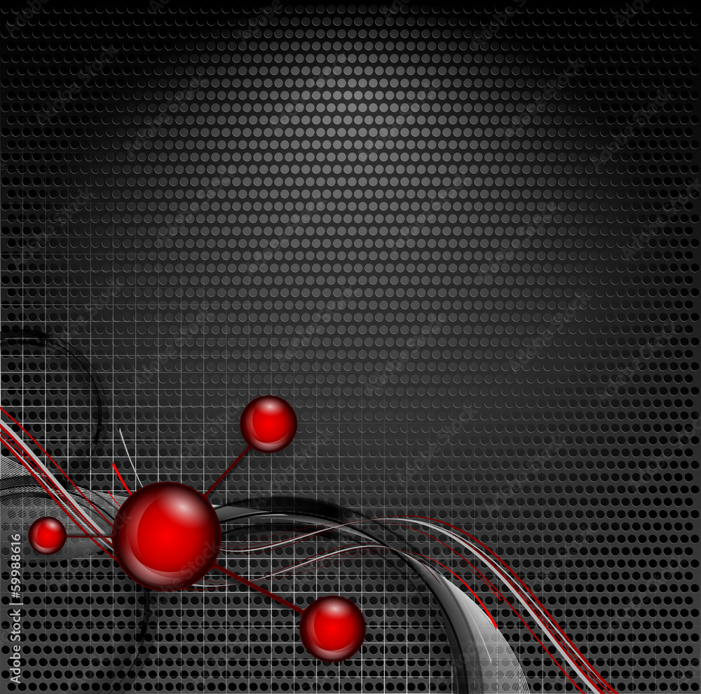 Poster vector background with copy space
