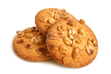 Sugar cookies with peanuts