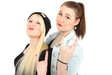 Gewinner posieren