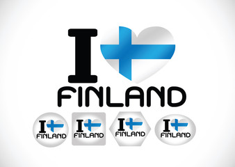 National flag of Finland themes idea design