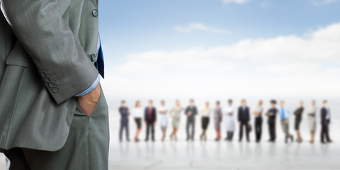 Business team work