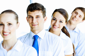 Team of business people