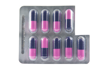 One capsule take from blister pack show unit dose to patient