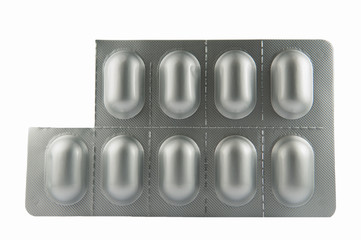 One tablet take from blister pack show unit dose to patient