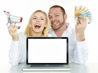 Couple did a bargain on the internet