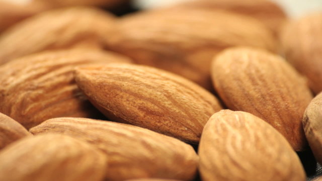 Almonds rotating. Find similar clips in our portfolio. 