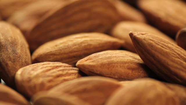 Almonds rotating. Find similar clips in our portfolio. 