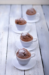 Schokoladenmuffins, muffins,schokolade