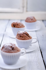 Schokoladenmuffins, muffins,schokolade