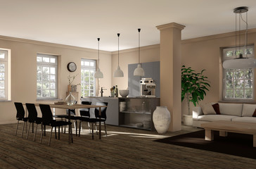 Modernisierter Altbau