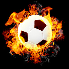Fireball - Brennender Fußball