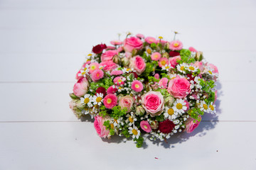 Spring flower decoration